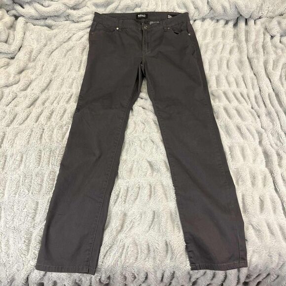 Buffalo David Bitton Hope Jeans Women 14/34 Mid Rise Skinny Gray Stretch Denim - Picture 1 of 9